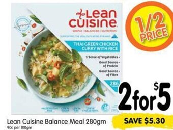 Lean Cuisine Balance Meal 280gm