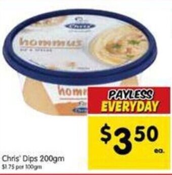 Chris Dips 200gm