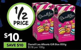 Ritchies Darrell Lea Allsorts Gift Box 850g offer