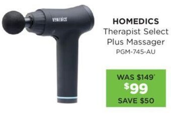 HOMEDICS Therapist Select Plus Massager PGM-745-AU
