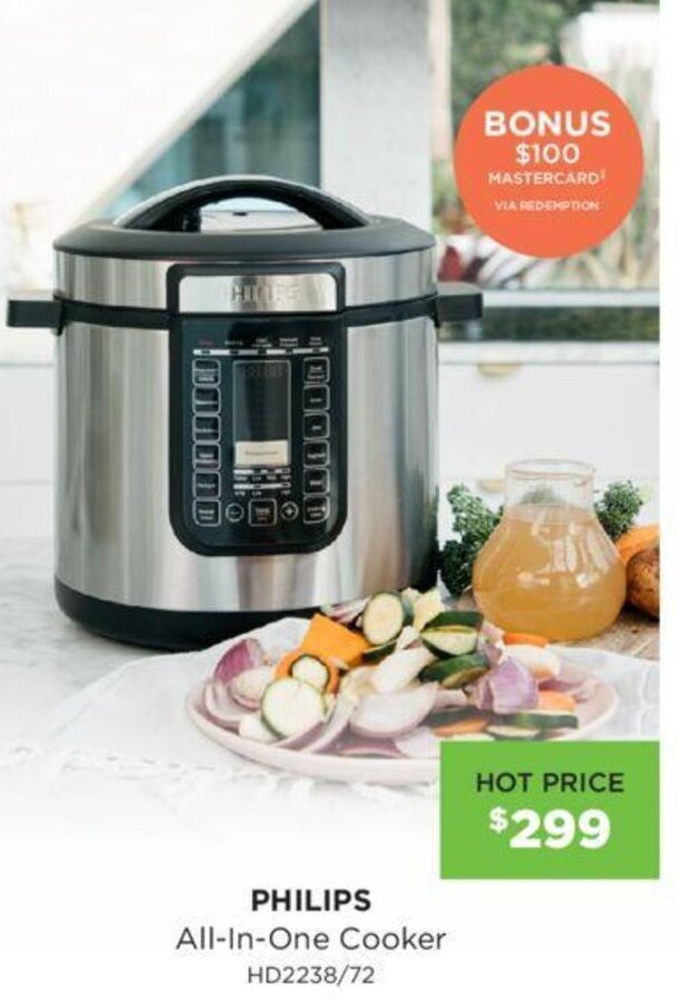 PHILIPS AllInOne Cooker HD2238/72 offer at Bing Lee