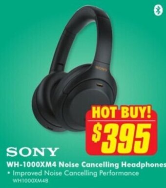 The Good Guys SONY WH-1000XM4 Noise Cancelling Headphones offer