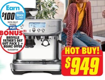 The Good Guys Breville The Barista Pro - Brushed Stainless Steel offer