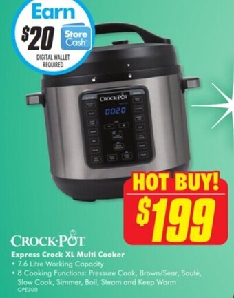 CROCK POT Express Crock XL Multi Cooker