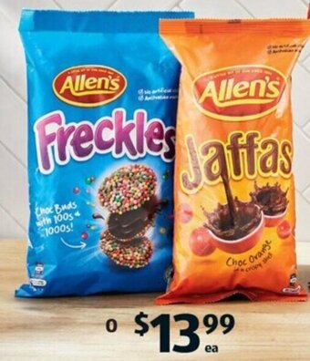 0 Allen's Freckles or Jaffas 1kg