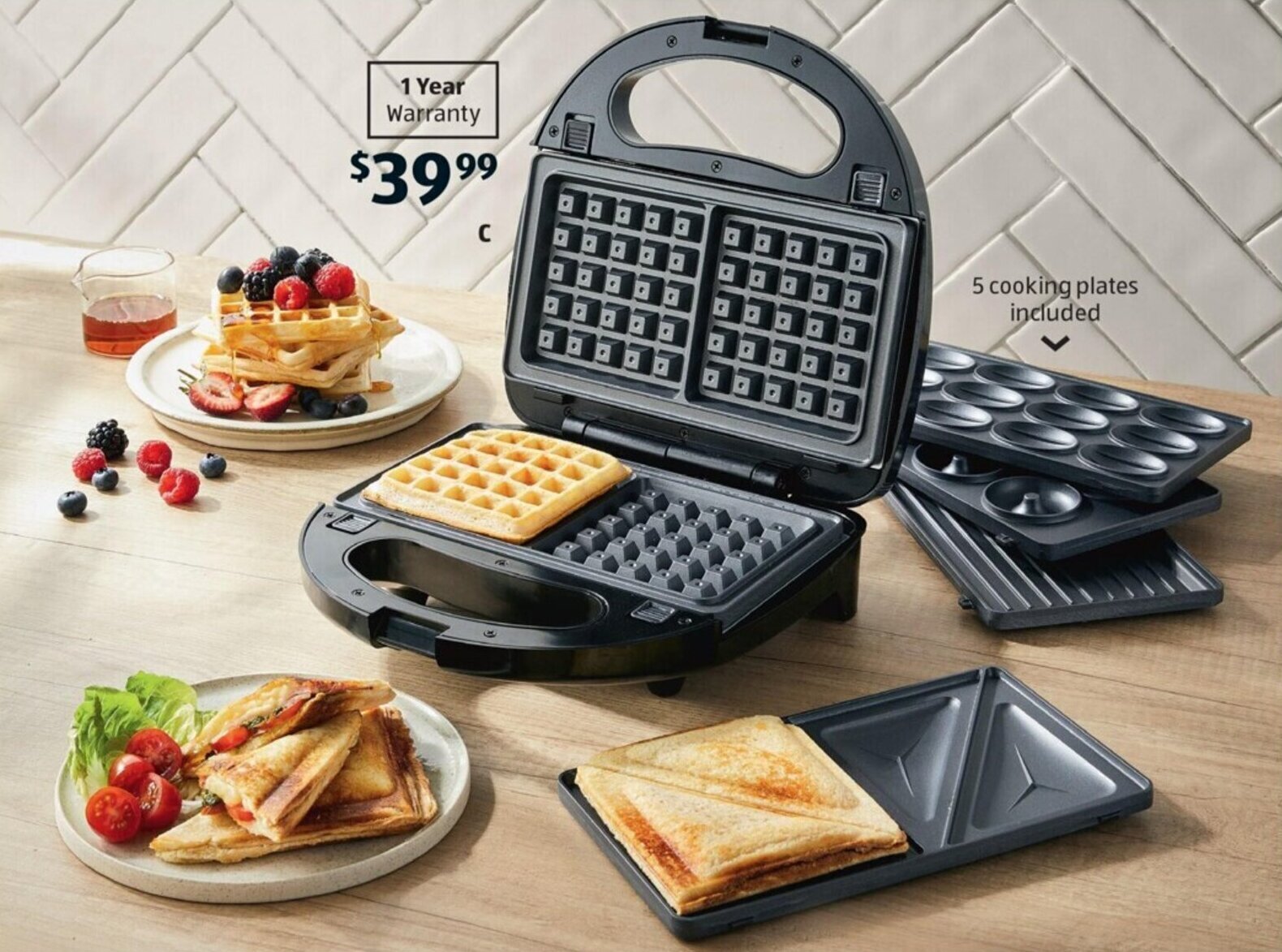 C Electric Multi Snack Maker offer at ALDI