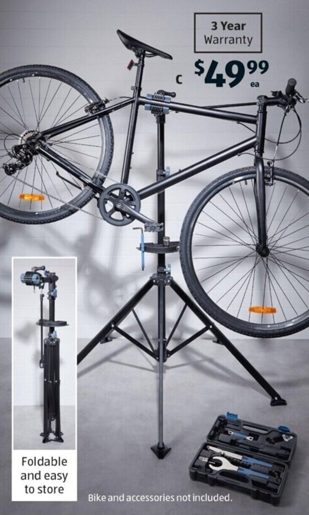 C Bicycle Assembly Stand offer at ALDI