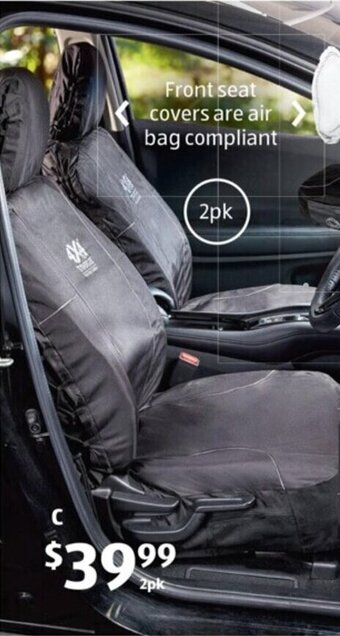 ALDI C 4WD Seat Cover Sets offer