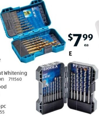 ALDI E Mixed Drill Bit Sets offer