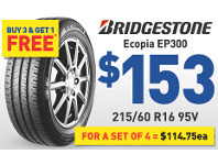 Bob Jane T-Marts Tyre - Bridgestone Ecopia EP300 offer