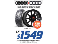 Bob Jane T-Marts 17" Wheel - Monster Weapon Package offer
