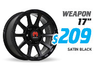 Bob Jane T-Marts 17" Wheel - Monster Weapon offer