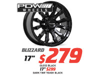 17" Wheel - PDW Blizzard
