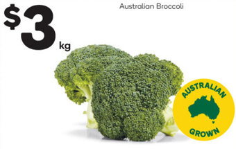 Woolworths Australian Broccoli offer