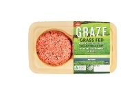 Coles Coles Graze Grass Fed Beef Burgers 500g offer