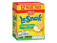 Uncle Tobys Le Snak, Muesli Bars or Yoghurt Topps Value Pack 264/375g