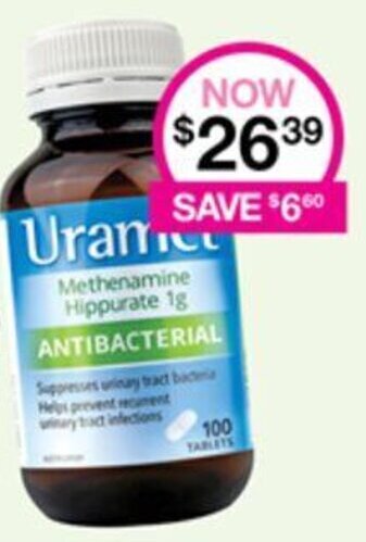 Priceline Uramet ANTIBACTERIAL offer