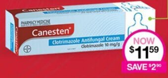 Priceline Canesten Clotrimazole Antifungal Cream offer