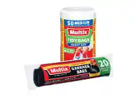 Foodworks Multix Garbage or Tidy Bags 20- 50 Pack offer