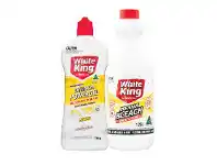 Foodworks White King Bathroom Gel 750ml or Bleach 1.25L offer