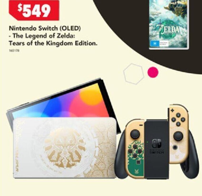 Nintendo Switch (OLED) The Legend of Zelda Tears of the Kingdom