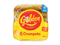 Coles Golden Crumpet Rounds 8 Pack offer