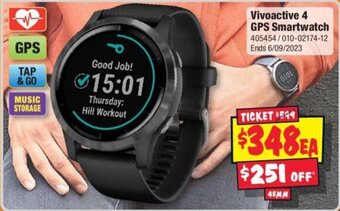 JB Hi-Fi Vivoactive 4 GPS Smartwatch offer