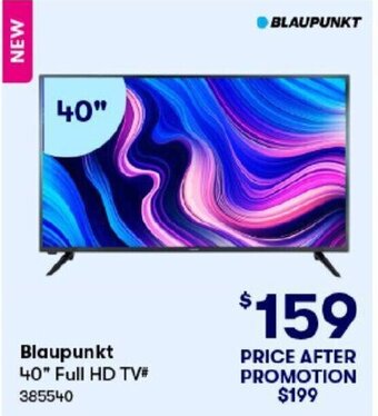 Blaupunkt 40" Full HD TV* 385540