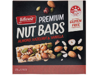 Hillcrest Premium Nut Bars 5pk/175g