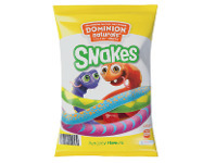 ALDI Dominion Naturals Snakes or Party Mix 225g offer