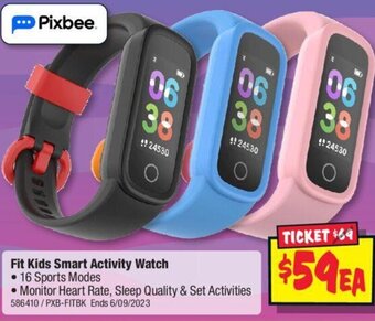 JB Hi-Fi Fit Kids Smart Activity Watch offer