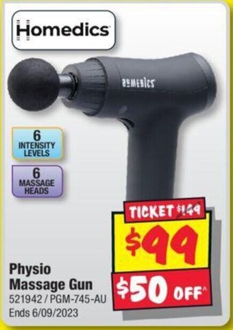 JB Hi-Fi Physio Massage Gun offer