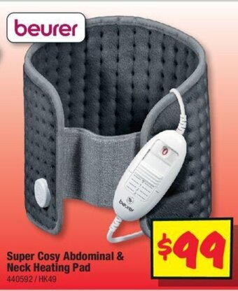 JB Hi-Fi Super Cosy Abdominal & Neck Heating Pad offer