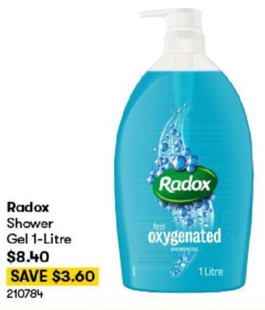 Radox Shower Gel 1Litre offer at BIG W