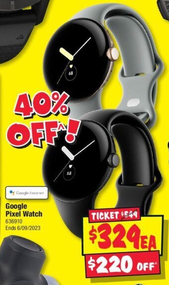 JB Hi-Fi Google Pixel Watch offer