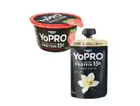 Coles Danone YoPro Yoghurt Tub 160g or Pouch 150g offer