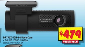 DR770X-1CH-64 Dash Cam