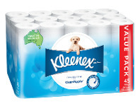 Foodworks Kleenex Complete Clean Toilet Tissue 45 Pack offer