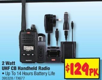 JB Hi-Fi 2 Watt UHF CB Handheld Radio offer