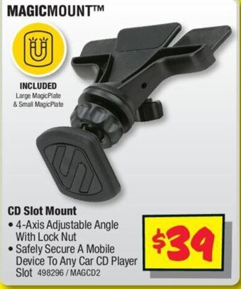 CD Slot Mount