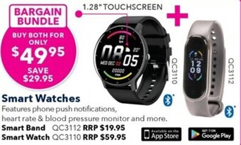 Jaycar Electronics Smart Watches offer