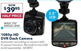Jaycar Electronics 1080p HD DVR Dash Camera offer