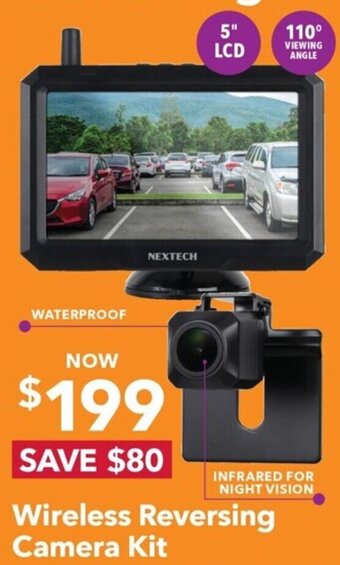 Jaycar Electronics Wireless Reversing Camera Kit offer