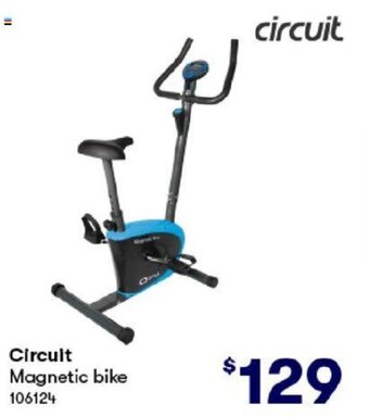 BIG W Circuit Magnetic bike offer