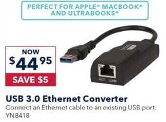 USB 3.0 Ethernet Converter