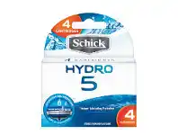 Foodworks Schick Hydro 5 Razor Refill 4 Pack offer
