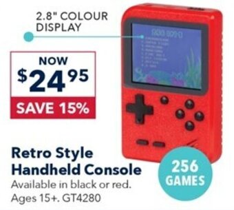 Retro Style Handheld Console