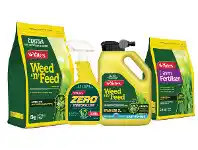 Foodworks Yates Weed ‘n’ Feed 5kg or Hose on 2L, Yates Lawn Fertiliser 2.5kg or Zero Weed-Kill RTU 750ml offer