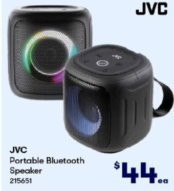 BIG W JVC Portable Bluetooth Speaker offer