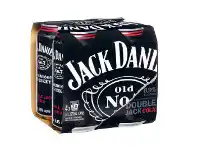 Liquorland Jack Daniel’s Double Jack & Cola Cans 4x375ml offer